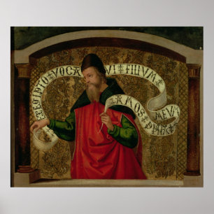 De profeet Amos, 1535 Poster