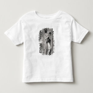 De profeet Isaiah die een fylacterie losmaakt Kinder Shirts