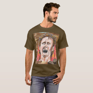 De profeet Jeremia in de woestijn T-shirt