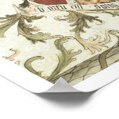 De profeet Malachi van de Loggia d'Annunciazio Poster (Hoek)