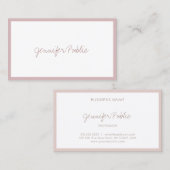 De Professionele Modern van de Sjabloon van het Ma Visitekaartje (Voorkant / Achterkant)