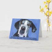 De professor Wenskaart Kaart (Gele Bloem)