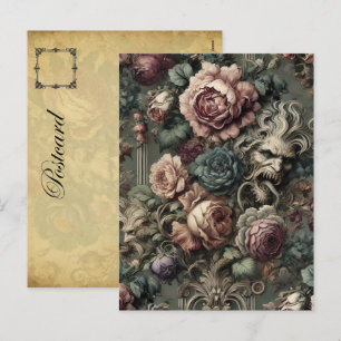 De profetie van het Myrrh-Man - Gotisch Victoriaan Feestdagenkaart