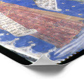 De profets Job, Isaiah, Jeremiah, Solomon Poster (Hoek)