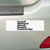 De Projecten Bumpersticker (Op auto)