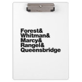 De projecten klembord (Voorkant)