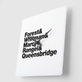 De projecten vierkante klok (Hoek)