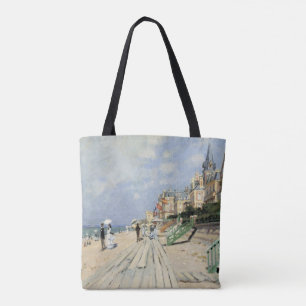 De promenade bij Trouville van Claude Monet Draagtas