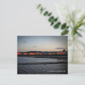 De promenade in Llandudno Briefkaart (Staand voorkant)