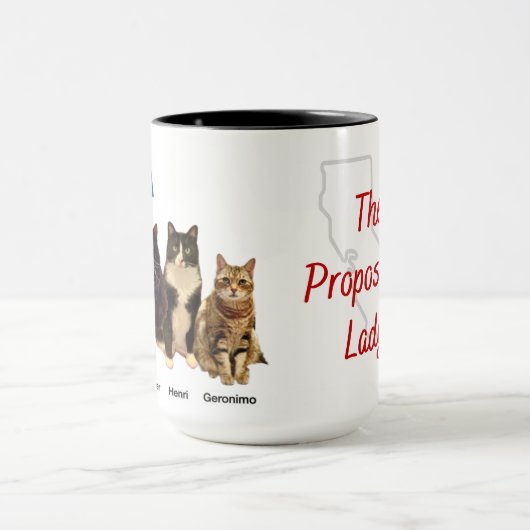 De propositie dame Mok met Katten! (Midden)