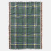 de provincie Alberta Original Scottish Tartan Deken (Voorkant Verticaal)