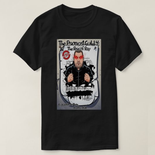 De Psionicist Gilde 4 Donker T-shirt (Design voorkant)
