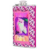 De PSY Kat / De Psychische Kat (door ACCI) Heupfles (Links)