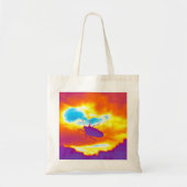 De Psychedelic Bug Tote Bag (Voorkant)