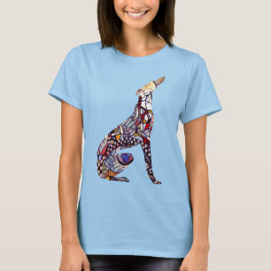De Psychedelic Greyhound T-shirt