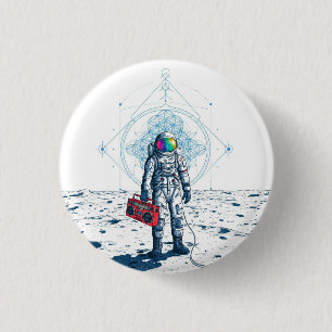 De Psychonaut Ronde Button 3,2 Cm
