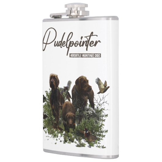 De Pudelpointer Heupfles (Links)