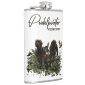 De Pudelpointer Heupfles (Rechts)