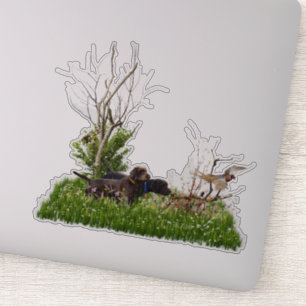 De Pudelpointer Sticker