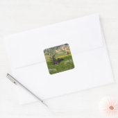 De Pudelpointer Vierkante Sticker (Envelop)