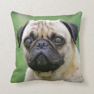 De Pug Dog Kussen