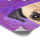 De pug is onschuldig poster (Hoek)