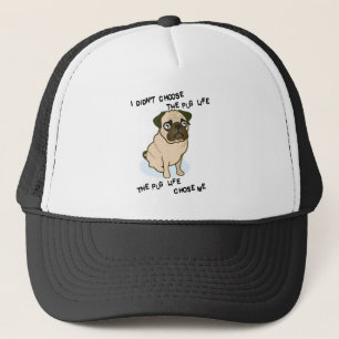 de Pug Life Trucker Pet