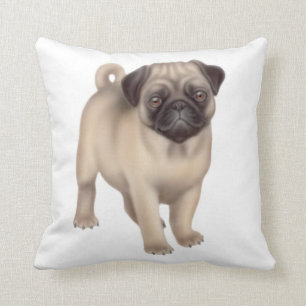 De Pug Puppy Pillow Kussen
