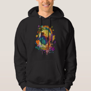 De Puggle is Echt  Pug Humor Hollandse Bulldog Hon Hoodie