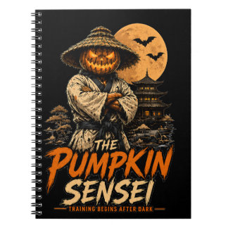 De Pumpkin Sensei Halloween Martial Arts Journal Notitieboek