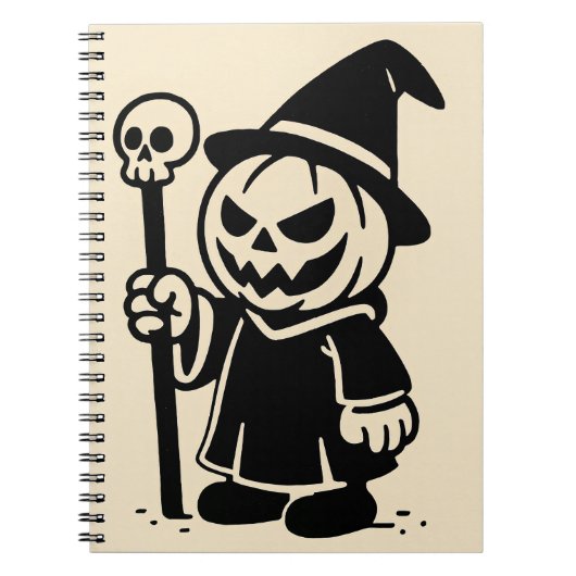 De Pumpkin Wizard Notitieboek (Voorkant)