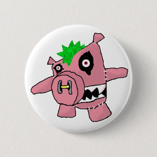De pung ronde button 5,7 cm