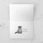 De Purrfect Christmas Kaart (Binnen)