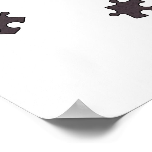 De puzzel van het leven poster (Hoek)