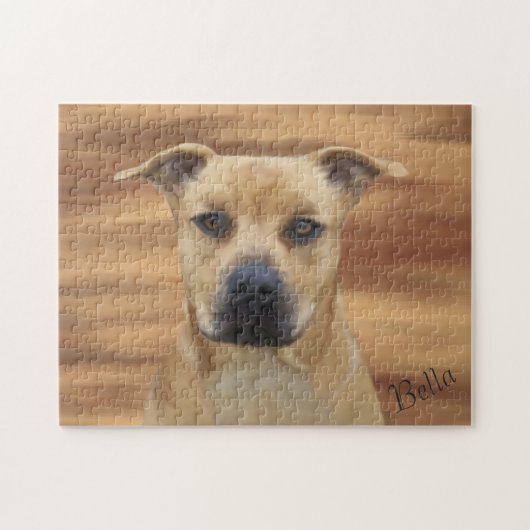 De puzzel van Pit Bull Lover (Horizontaal)