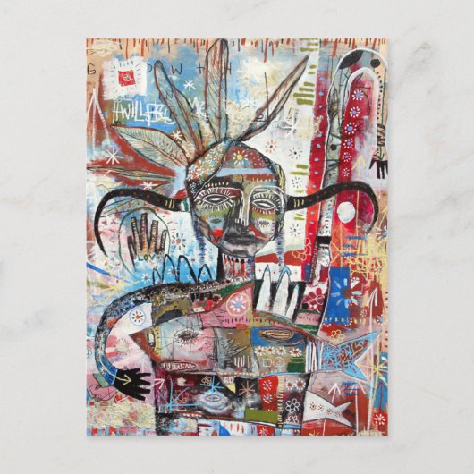 De puzzler briefkaart (Voorkant)