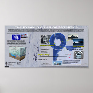 De Pyramiden van Antarctica Poster