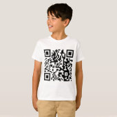 De QR-code T-shirt (Voorkant volledig)
