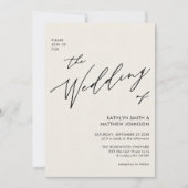 De QR-code van Cream in één moderne grafische brui Kaart (Voorkant)