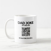 De QR Dad Joke Mok - Wit (Links)