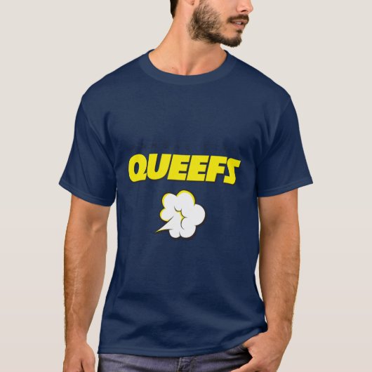 De Queefs T-shirt (Voorkant)