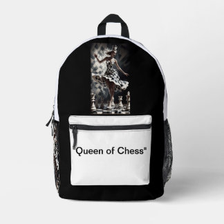 De Queen's Gambit: Chess Fantasy-rugzak Bedrukte Rugzak