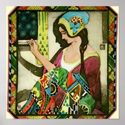 De quilter poster (Voorkant)