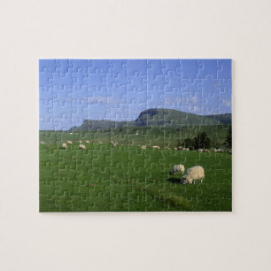 De Quiraing-bergen, Isle of Skye, Hooglanden, Legpuzzel
