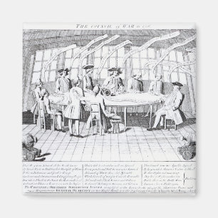 De Raad van Oorlog in 1756 Magneet