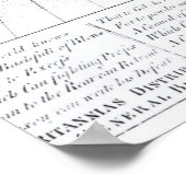 De Raad van Oorlog in 1756 Poster (Hoek)