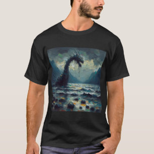 De raadselachtige schildwacht van de diepten t-shirt