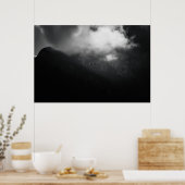 De raaf boven de bergen poster (Keuken)