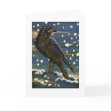 De Raaf van Yule in de Kaart van de Sneeuw