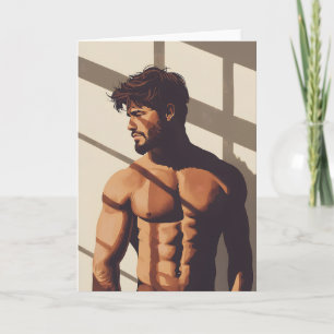 De raam-homo-groetkaart kaart